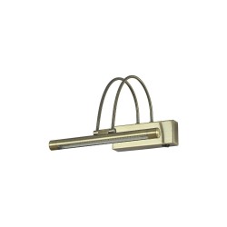 Applique de miroir de salle de bains Ideal lux Bow AP D26 - Laiton satiné