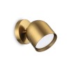 Ideal Lux Dodo AP1, applique murale orientable - Laiton