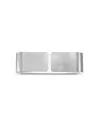 Ideal Lux Clip AP2 Small applique moderna in metallo E27 60W-argento