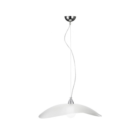 Rossini Melvin 1073-40 : lustres de cuisine modernes blancs, lustre de table de cuisine, lustre de cuisine en verre, luminaires 