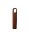 Rossini Pitt PIT002 : poteau d'éclairage LED sur pied pour l'extérieur - Corten