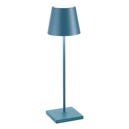 Poldina Pro Zafferano blu avio, poldina comodino, poldina da esterno, poldina lampada da comodino, poldina pro zafferano prezzo