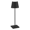 Poldina Pro nera luce da tavolo ricaricabile, poldina pro offerta, lampada la poldina, poldina lampada senza filo