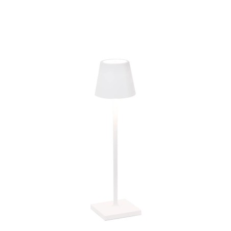Poldina micro bianco ricaricabile IP65