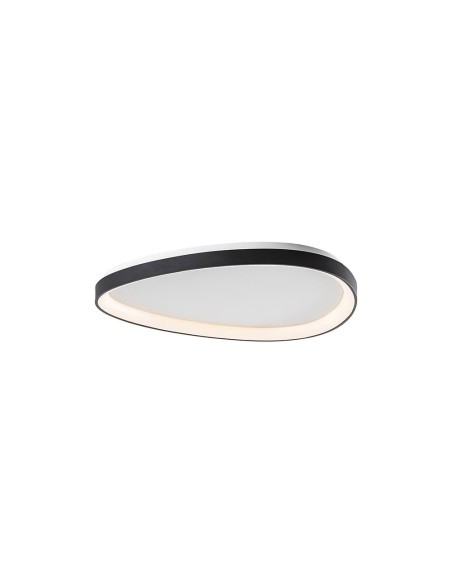 Rossini Lotus LOU004N plafoniera led 3k nero 36w