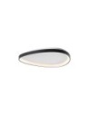 Rossini Lotus LOU004N plafoniera led 3k nero 36w
