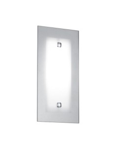 Rossini Wess WES004GR, plafonnier en verre à bordure grise