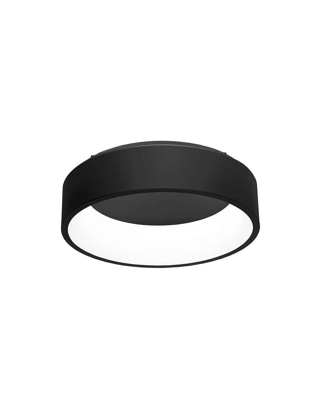 Rossini Chopin CHO005N, plafonnier LED 3000 K noir, 36 W