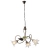 Rossini Cilea CIL101MA, suspension marron à 3 lumières
