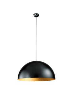 Rossini Ofu OFU001NOS suspension E27 noir/or satiné 1x75 W