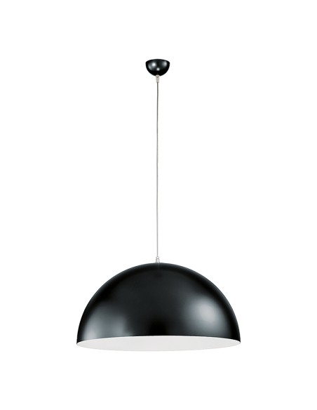 Rossini Ofu OFU001N sospensione e27 nero/bianco 1x75w