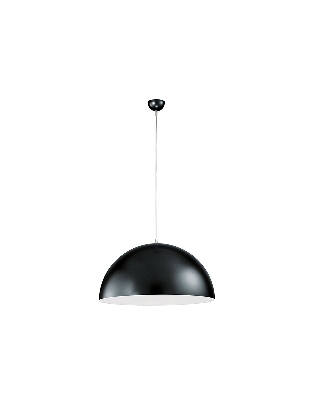 Rossini Ofu OFU001N sospensione e27 nero/bianco 1x75w