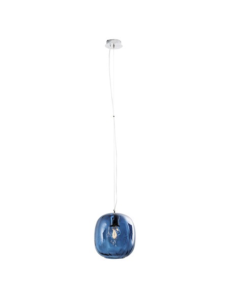 Rossini Oban OBA101BLU sospensione con attacco e27 blu