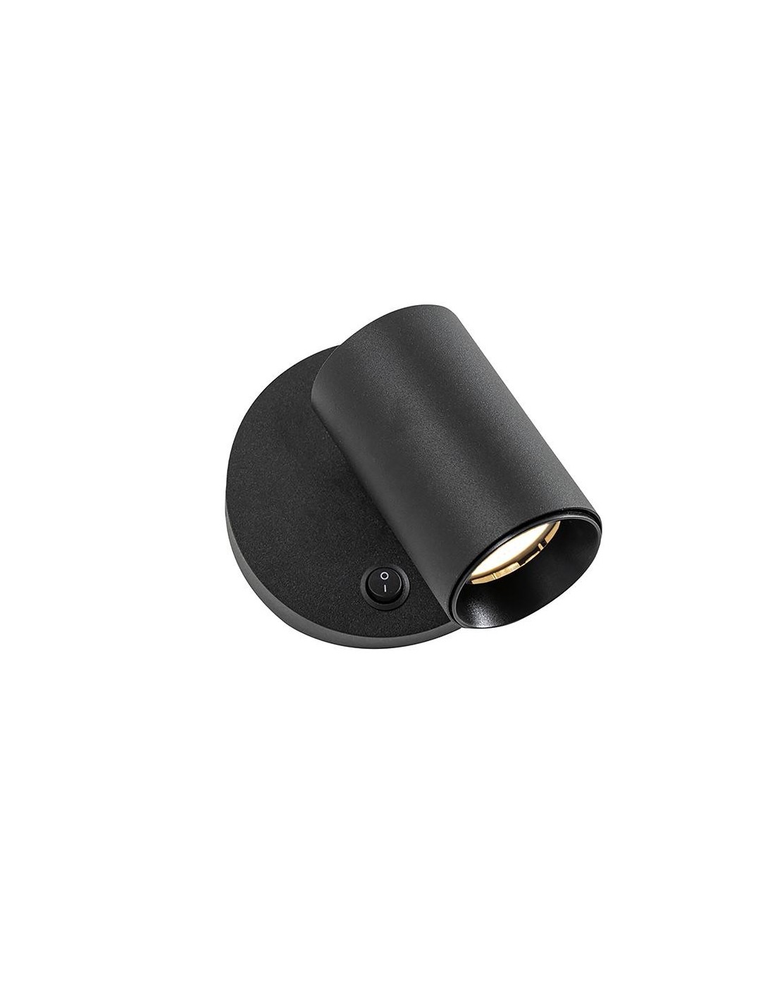 Rossini Rod ROD002N applique murale noire GU10