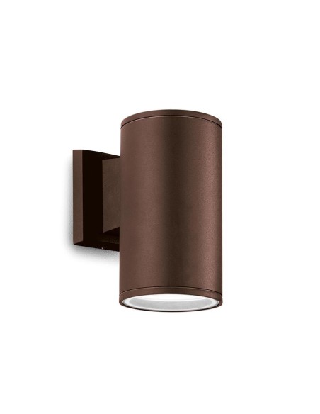 Gea Luce GES1005, applique murale d'extérieur couleur rouille