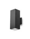 Gea Luce GES1016, applique murale d'extérieur gris anthracite