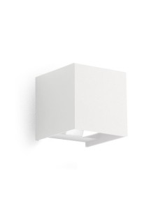 Gea Luce GES1020 blanche, applique d'extérieur