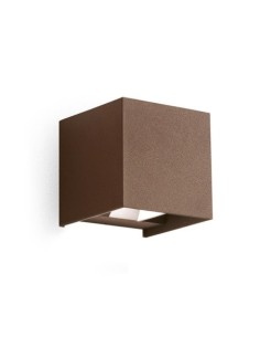 Gea Luce GES1025 marron, applique murale d'extérieur