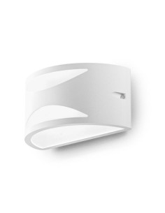 Gea Luce GES1040 blanc, applique murale d'extérieur