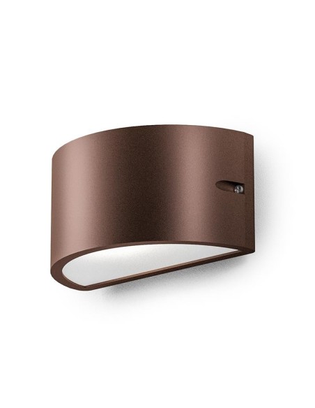Gea Luce GES1052 marron, applique d'extérieur