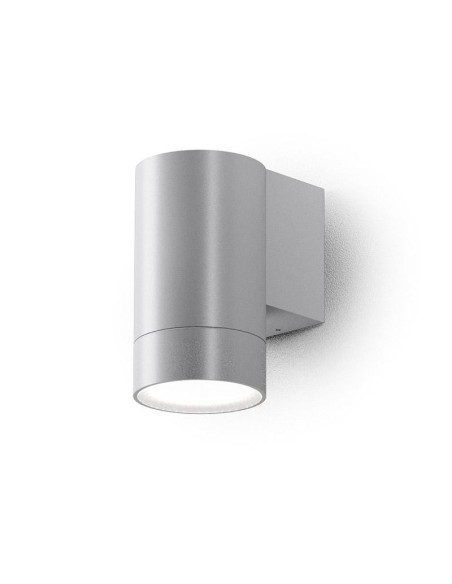 Gea Luce GES1062 grigio alluminio lampada da parete per esterno
