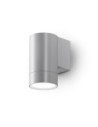 Gea Luce GES1062 grigio alluminio lampada da parete per esterno