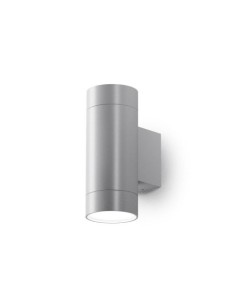 Gea Luce GES1066 grigio alluminio lampada da parete per esterno