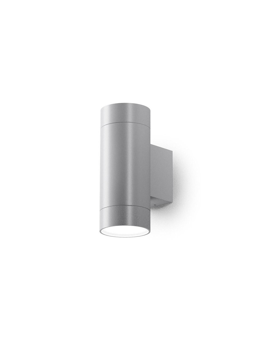 Gea Luce GES1066 grigio alluminio lampada da parete per esterno