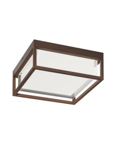 Gea Luce GES2092, plafonnier d'extérieur marron