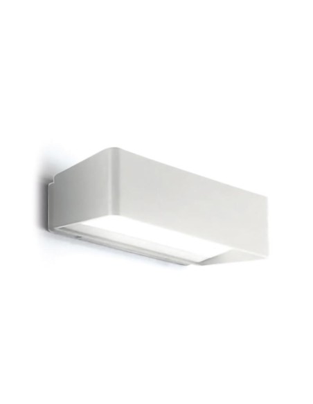 Gea Luce GES760 bianco lampada da parete per esterno