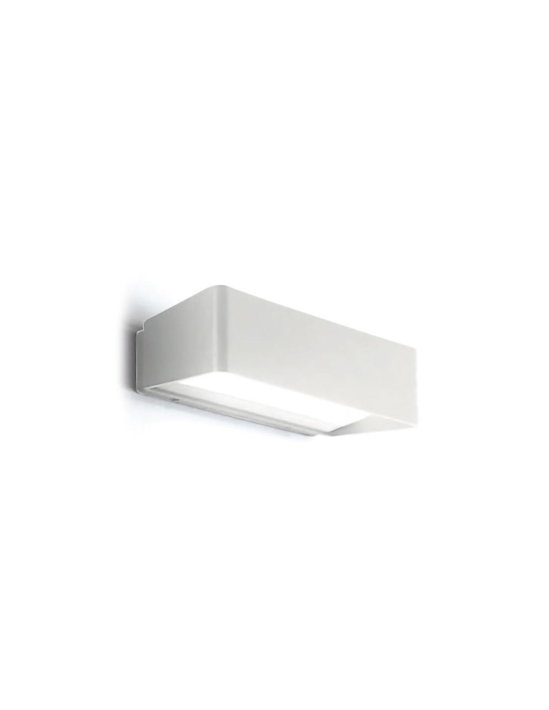 Gea Luce GES760 bianco lampada da parete per esterno