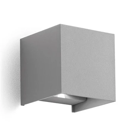 Gea Luce GES862C grigio alluminio lampada da parete per esterno