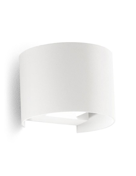 Gea Luce GES870C bianco lampada da parete per esterno