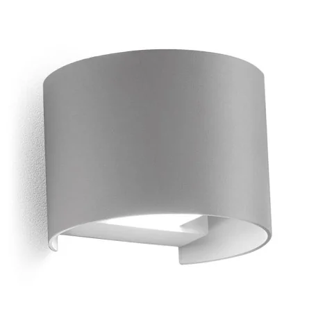 Gea Luce GES872C grigio alluminio lampada da parete per esterno