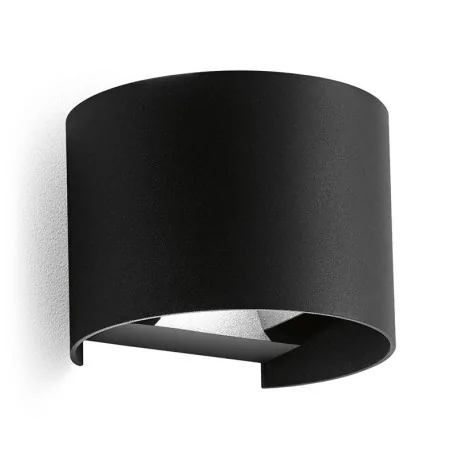Gea Luce GES873C nero lampada da parete per esterno