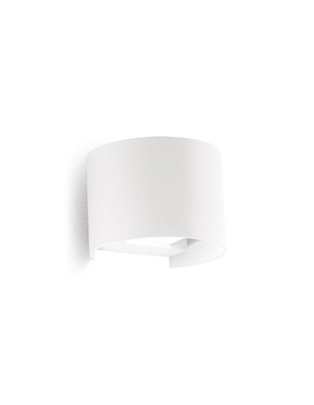 Gea Luce GES875C bianco lampada da parete per esterno