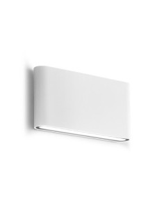 Gea Luce GES880C blanche, applique murale d'extérieur