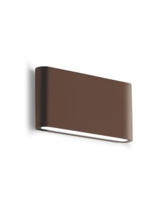 Gea Luce GES882C, applique murale d'extérieur couleur rouille