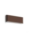 Gea Luce GES885C, applique murale d'extérieur couleur rouille