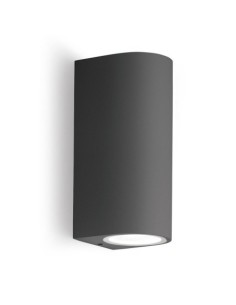 Gea Luce GES904 grigio antracite lampada da parete per esterno