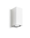Gea Luce GES913, applique d'extérieur blanche
