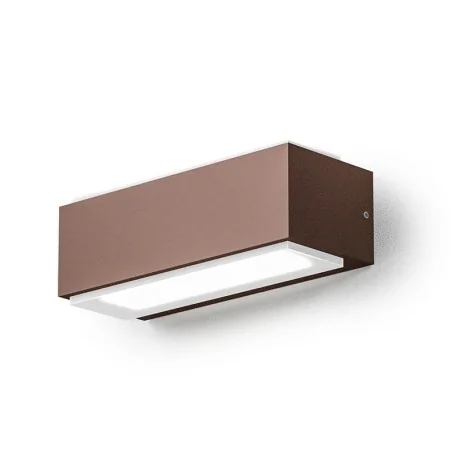 Gea Luce GES962C ruggine lampada da parete per esterno