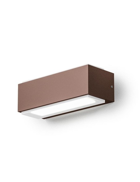 Gea Luce GES962C, applique murale d'extérieur couleur rouille