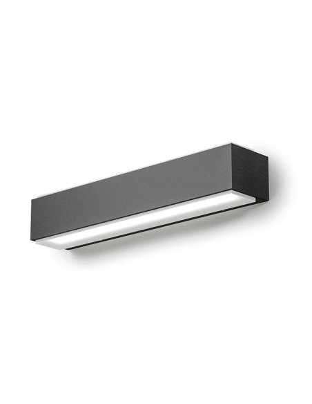 Gea Luce GES963C grigio antracite lampada da parete per esterno