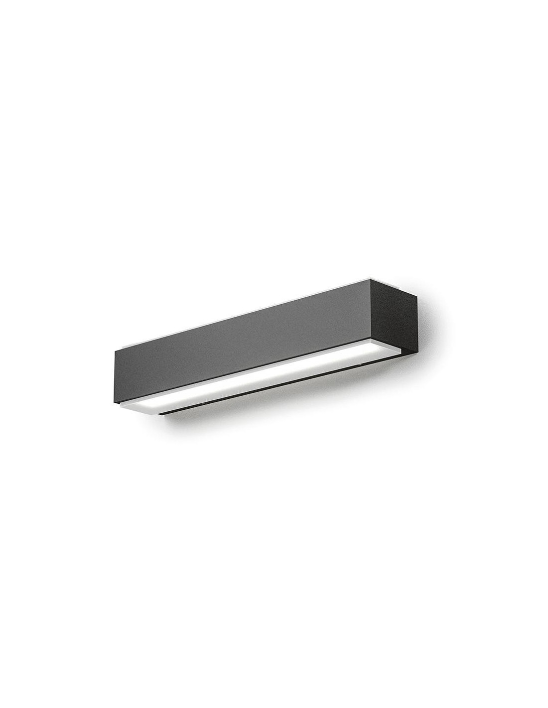 Gea Luce GES963C, applique murale d'extérieur gris anthracite
