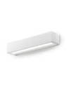 Gea Luce GES964C blanche, applique murale d'extérieur