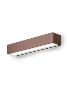 Gea Luce GES965C, applique murale d'extérieur couleur rouille