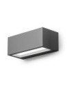 Gea Luce GES970C grigio antracite lampada da parete per esterno