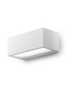 Gea Luce GES971C bianco lampada da parete per esterno