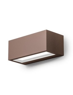 Gea Luce GES972, applique d'extérieur couleur rouille
